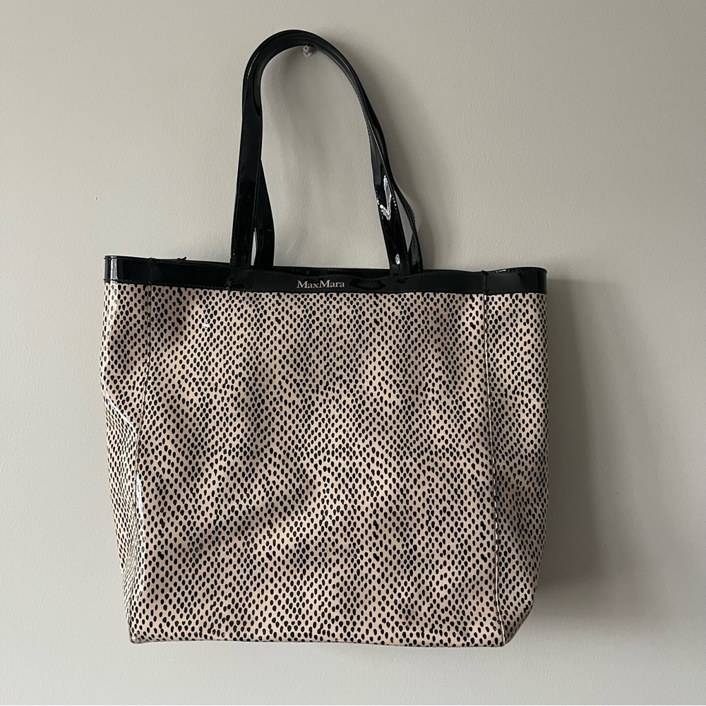 Max Mara Plastic Beach Bag